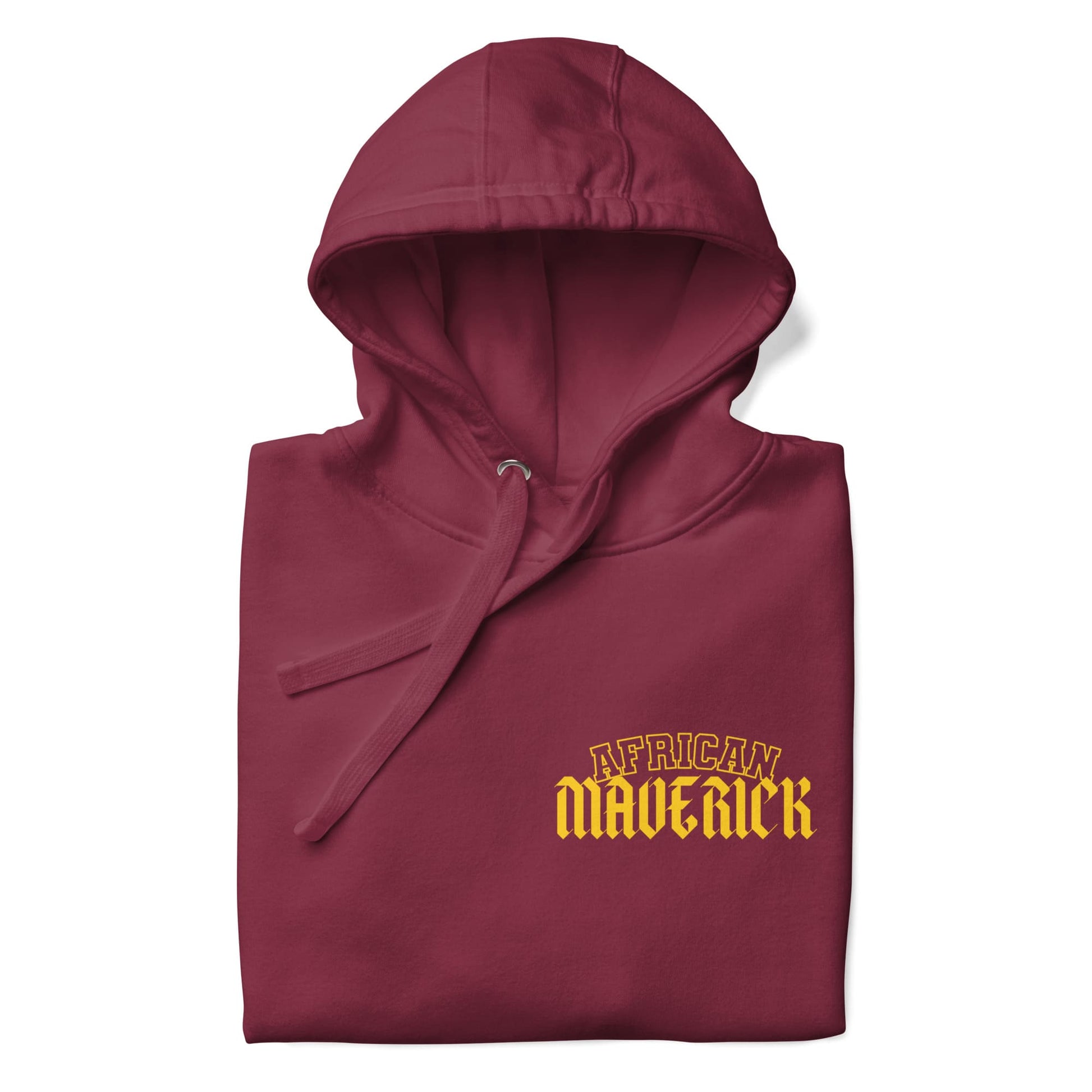 Ain’t Got All the Answers Hoodie - Maroon & Gold