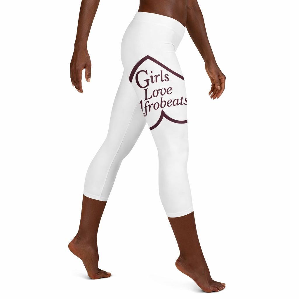 Girls Love Afrobeats Capri Leggings