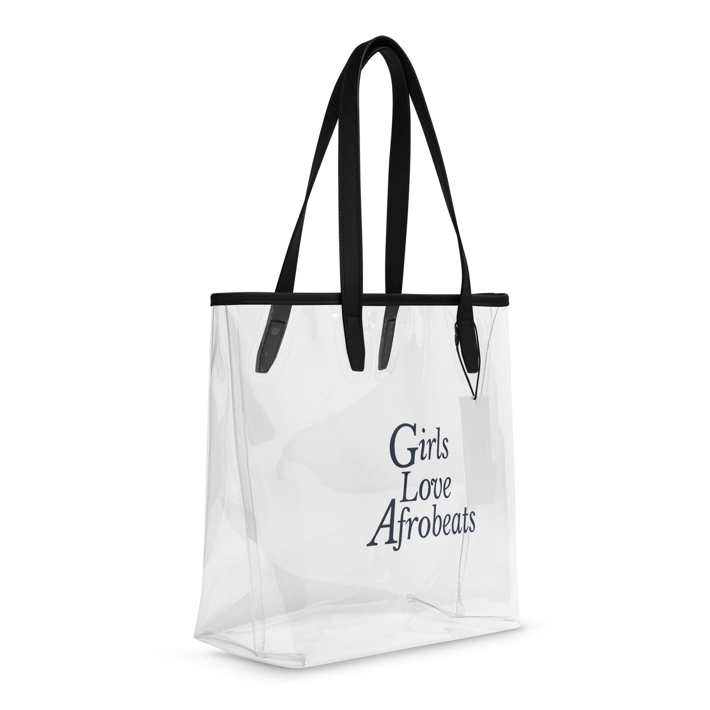 Girls Love Afrobeats Clear Tote Bag