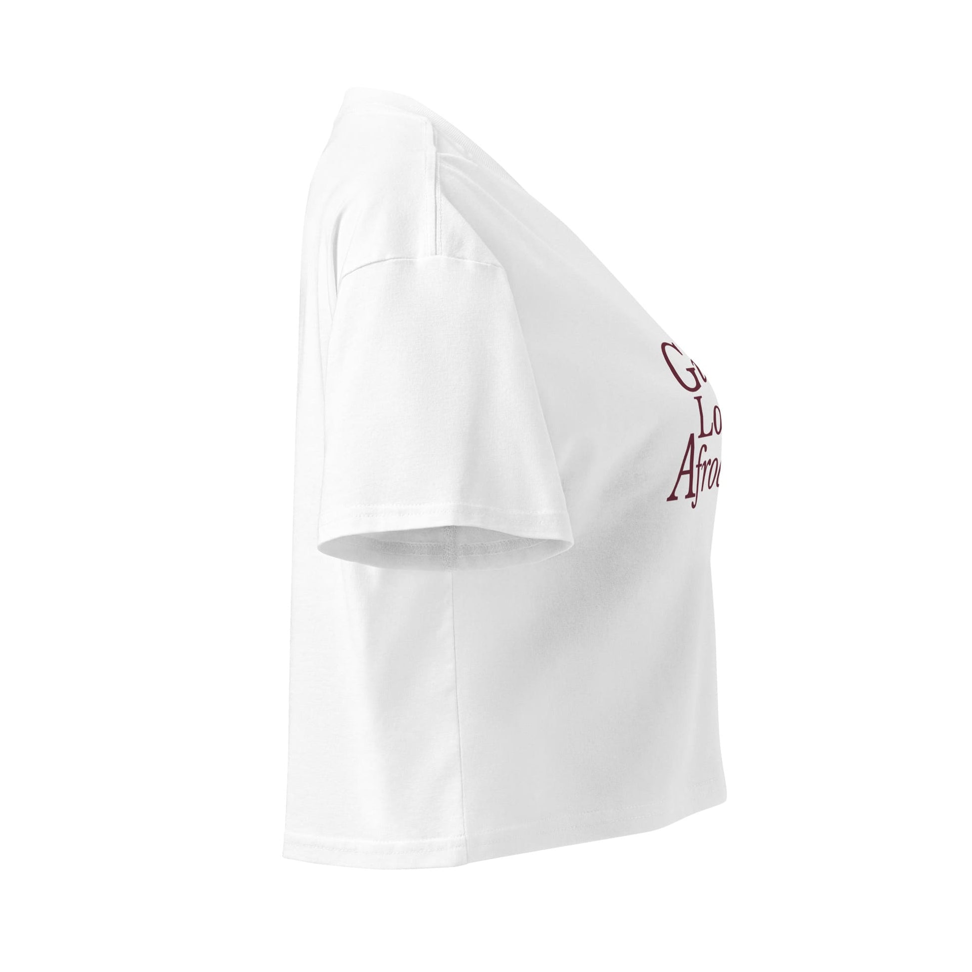 Girls Love Afrobeats Crop Top