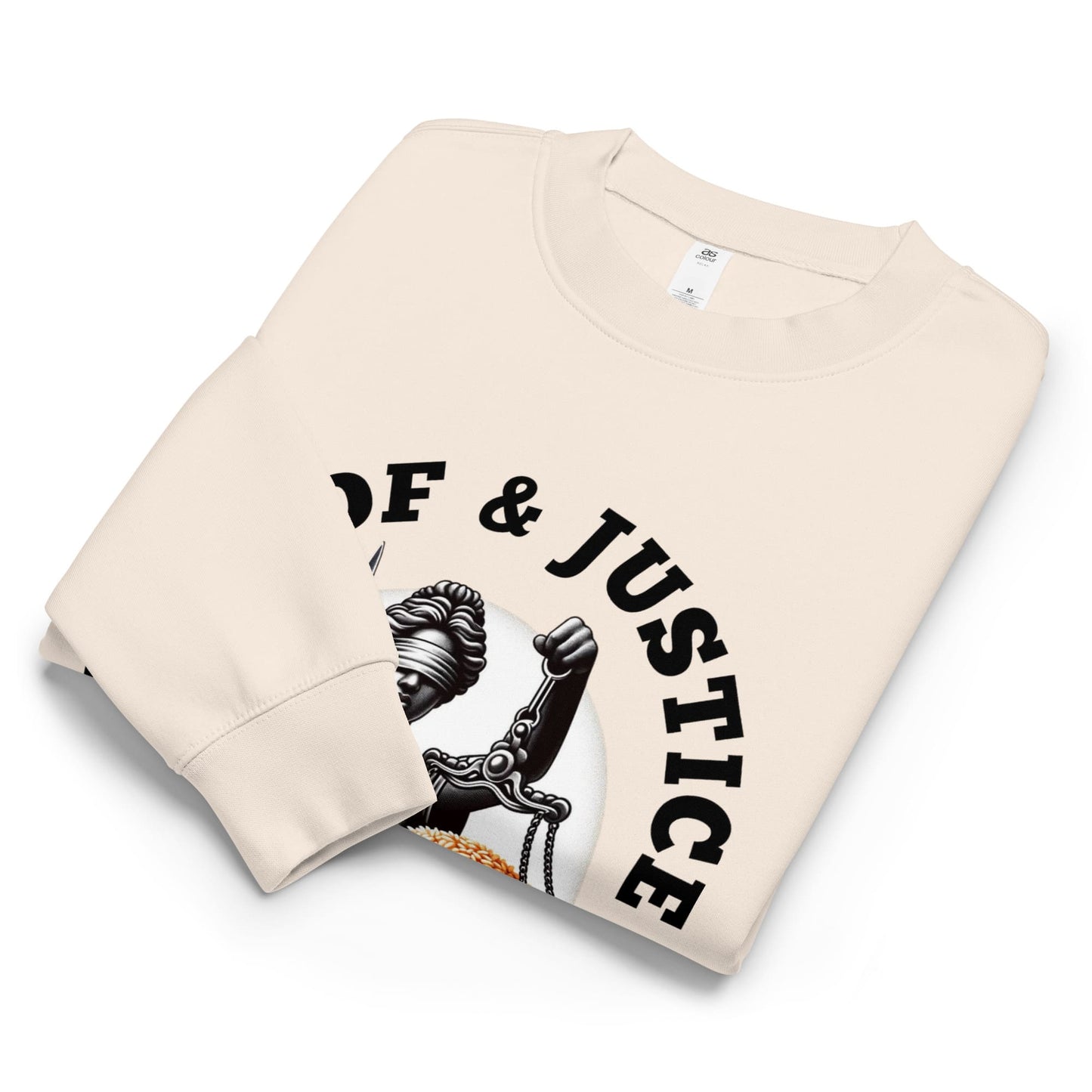 Jollof & Justice For All Crewneck - Yin Colors