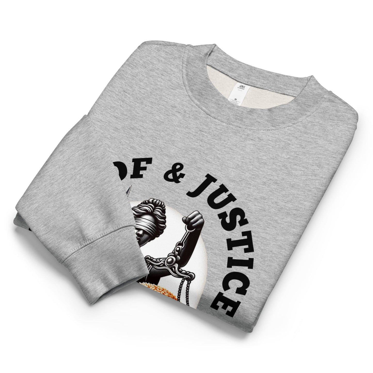Jollof & Justice For All Crewneck - Yin Colors