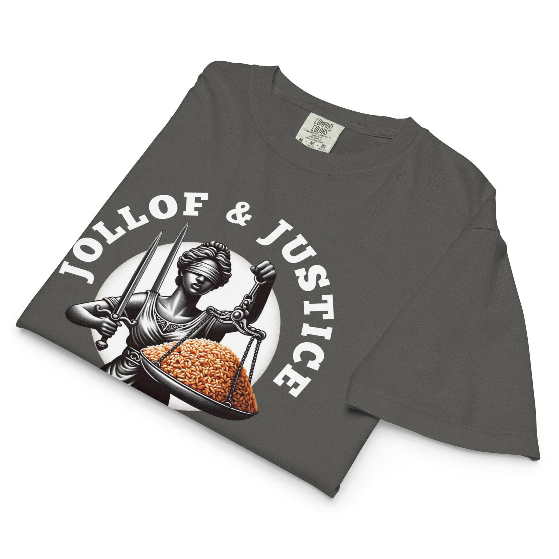 Jollof & Justice Women’s Crop Top - Yang Colors