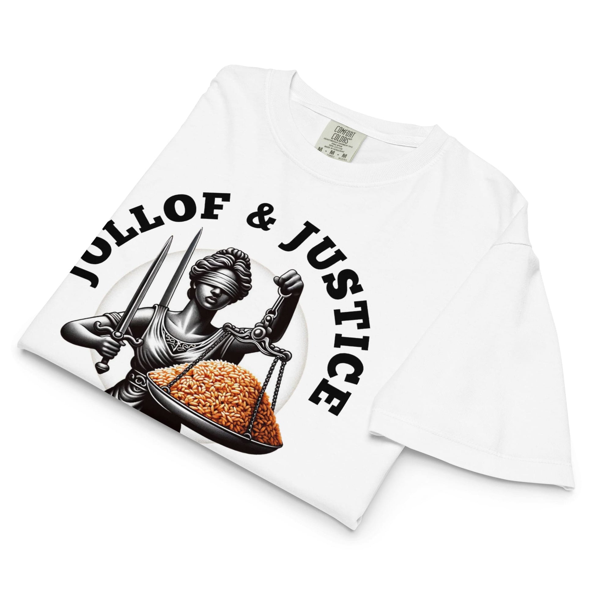 Jollof & Justice Women’s Crop Top - Yin Colors 4