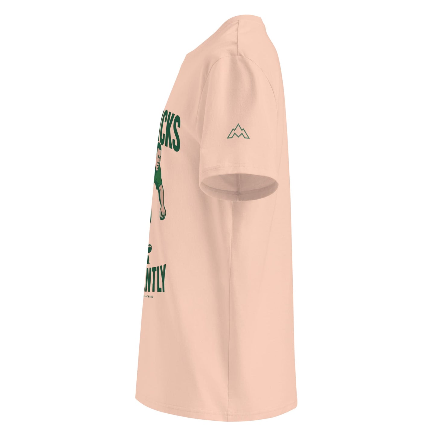 Mavericks Move Differently Heavyweight Tee – Beige × Green